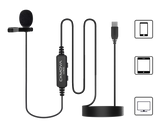 CKMOVA LCM Series Lavalier Microphone USB-C