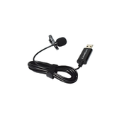 CKMOVA USB Condenser Lavalier Microphone, Windows or Mac USB-A Port Dedicated LUM2
