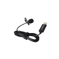 CKMOVA USB Condenser Lavalier Microphone, Windows or Mac USB-A Port Dedicated LUM2