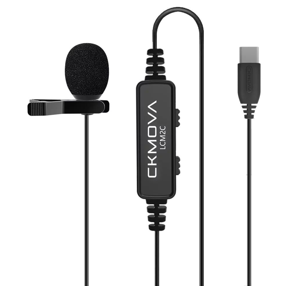 CKMOVA LCM Series Lavalier Microphone USB-C