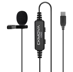 CKMOVA LCM Series Lavalier Microphone USB-C