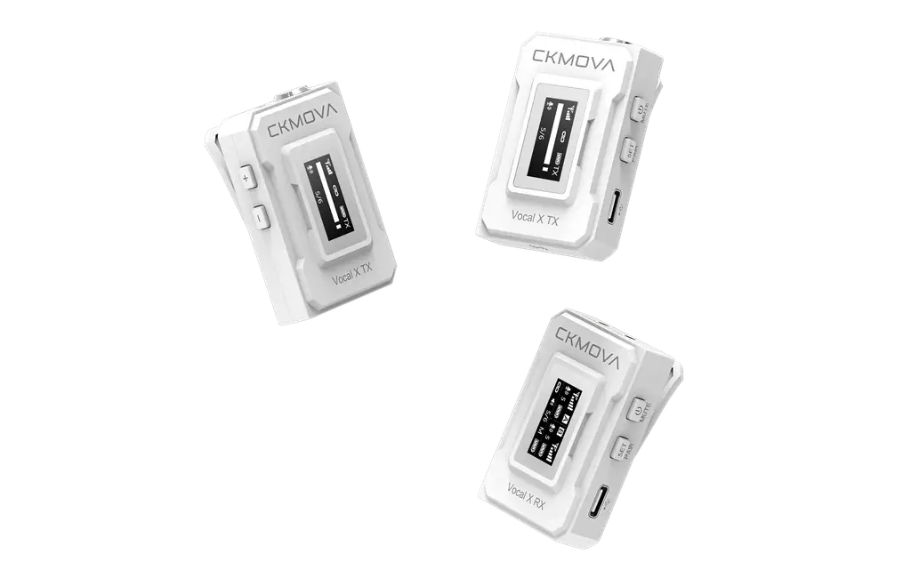 CKMOVA Vocal X 2.4GHz Dual-Channel Wireless Microphone