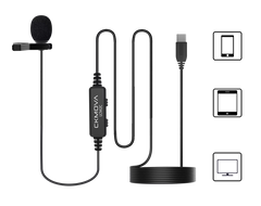 CKMOVA LCM Series Lavalier Microphone USB-C