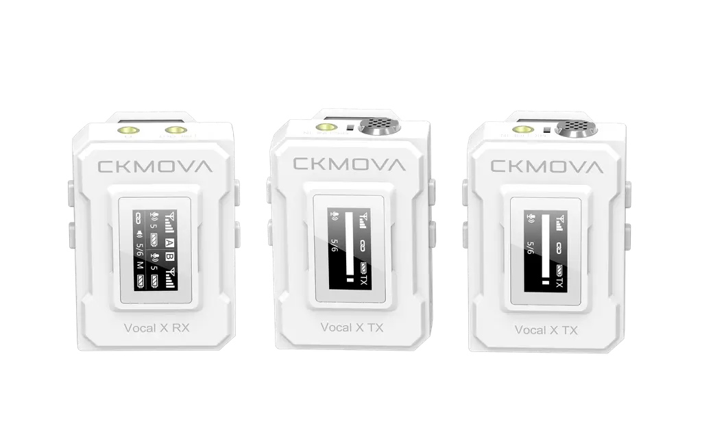 CKMOVA Vocal X 2.4GHz Dual-Channel Wireless Microphone